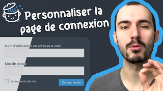 Il faut avouer que par défaut, la page de connexion à l'administrat...