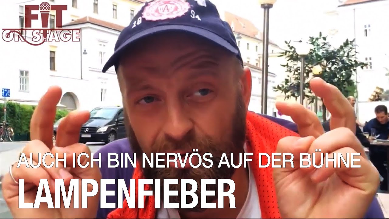 Lampenfieber, Nervosität und Bühnenangst von Musikern