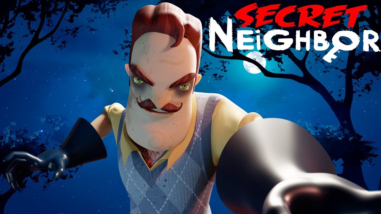 Версия секрет нейбор. Секрет соседа игра. Привет сосед Secret Neighbor. Игра секреты привет сосед. Secret Neighbor сосед.