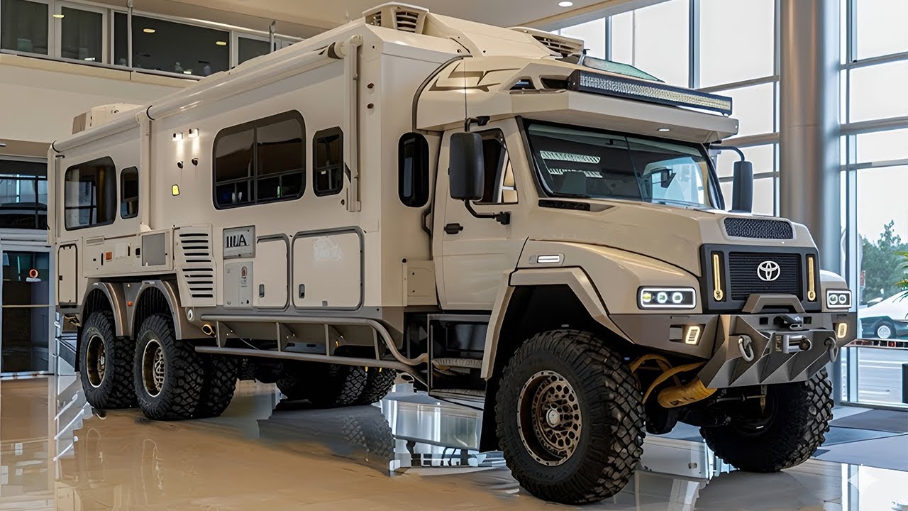 Кемпер Toyota Arctic Beast 6×6 2027 года — самый экстремальный внедорожный автомобиль, когда-либо...