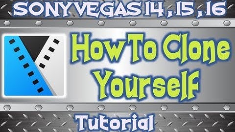 Sony Vegas Tutorial: How to Clone Yourself (No Green Screen)
