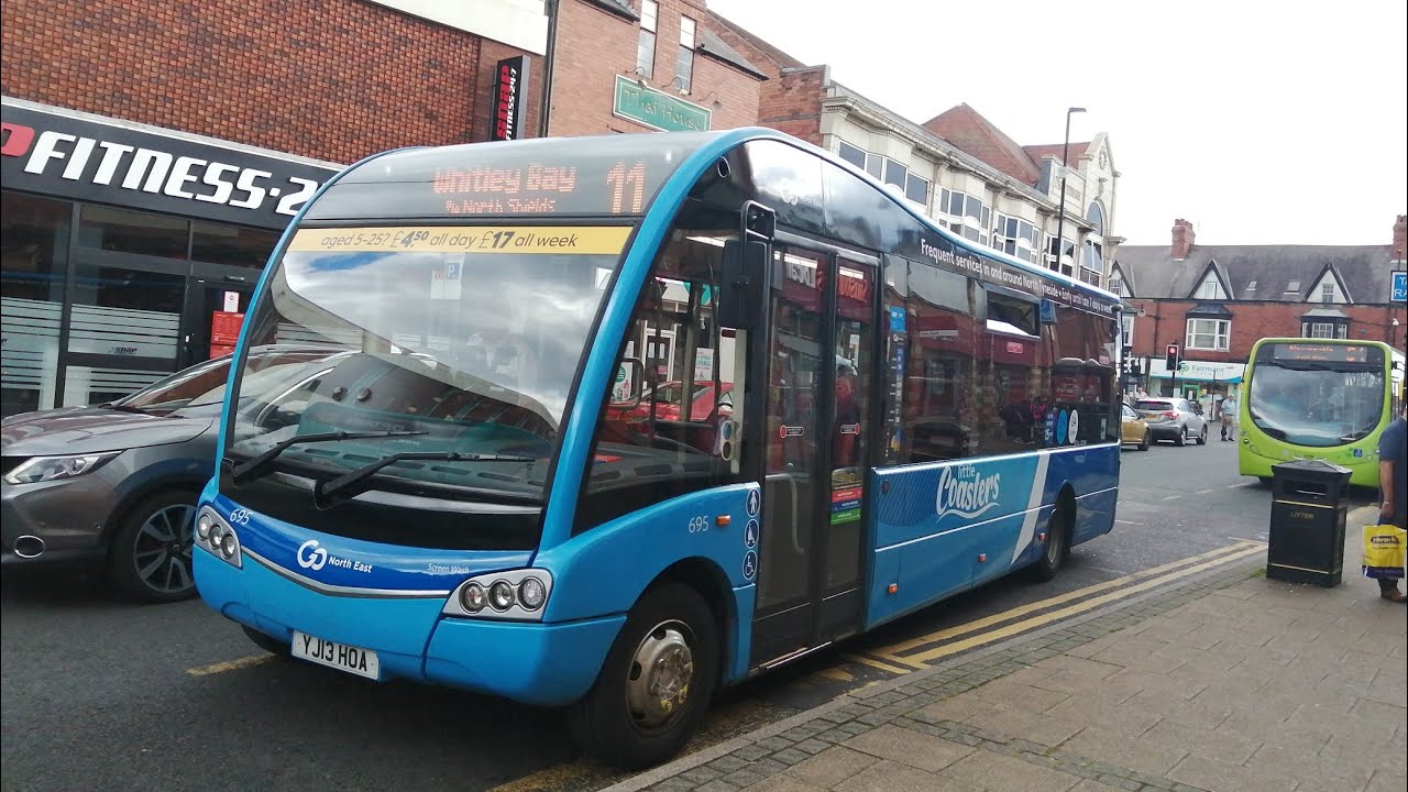 695/YJ13 HOA-Go North East-Optare Solo SR