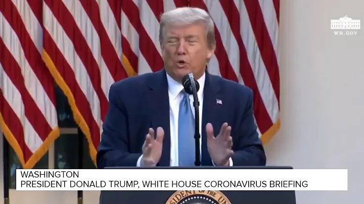 President Donald Trump, White House coronavirus briefing (April 15, 2020)