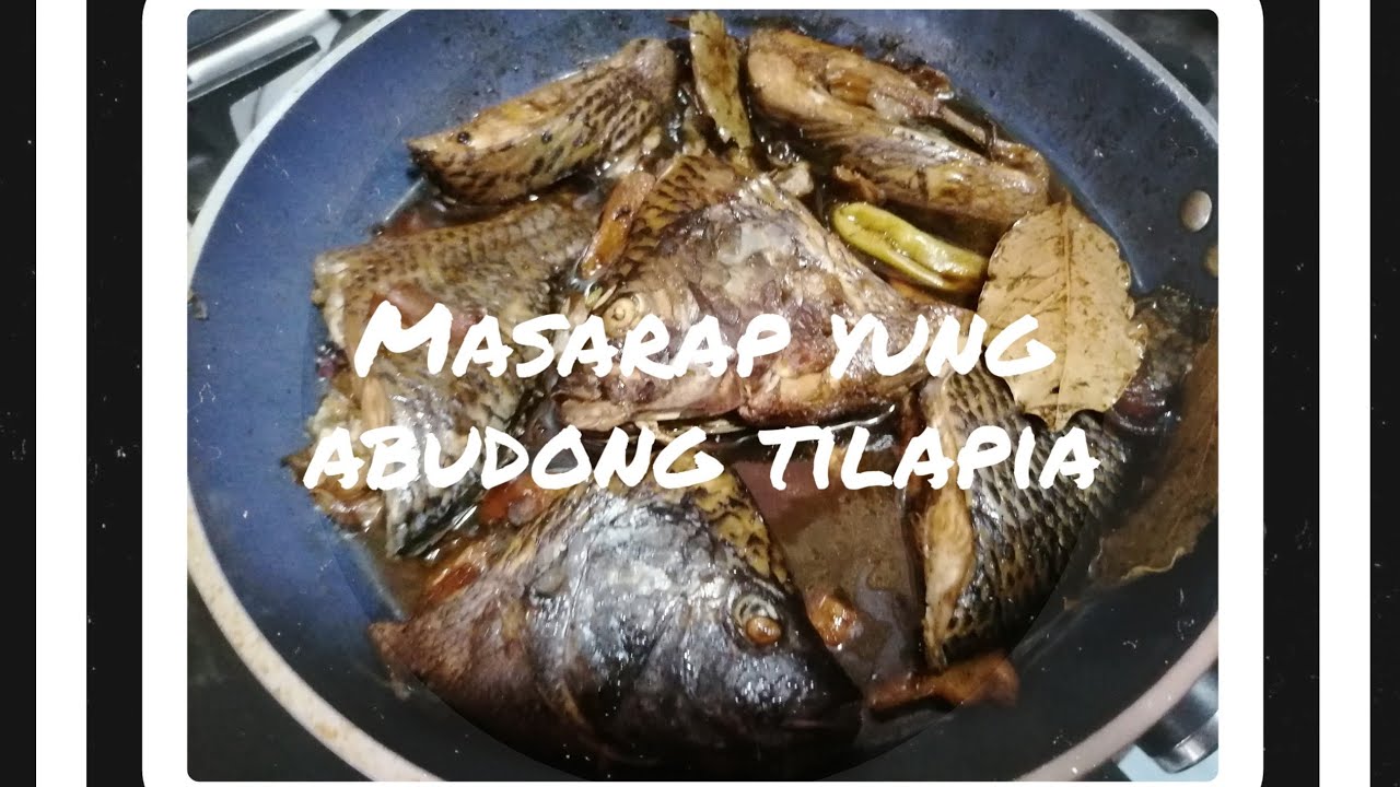 Easy to cook adobong tilapia napakasarap YouTube