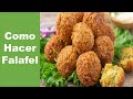 como hacer falafel y el secreto de esta receta