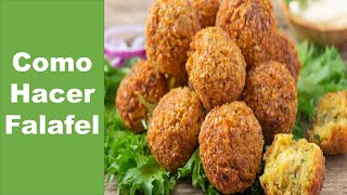 como hacer falafel y el secreto de esta receta