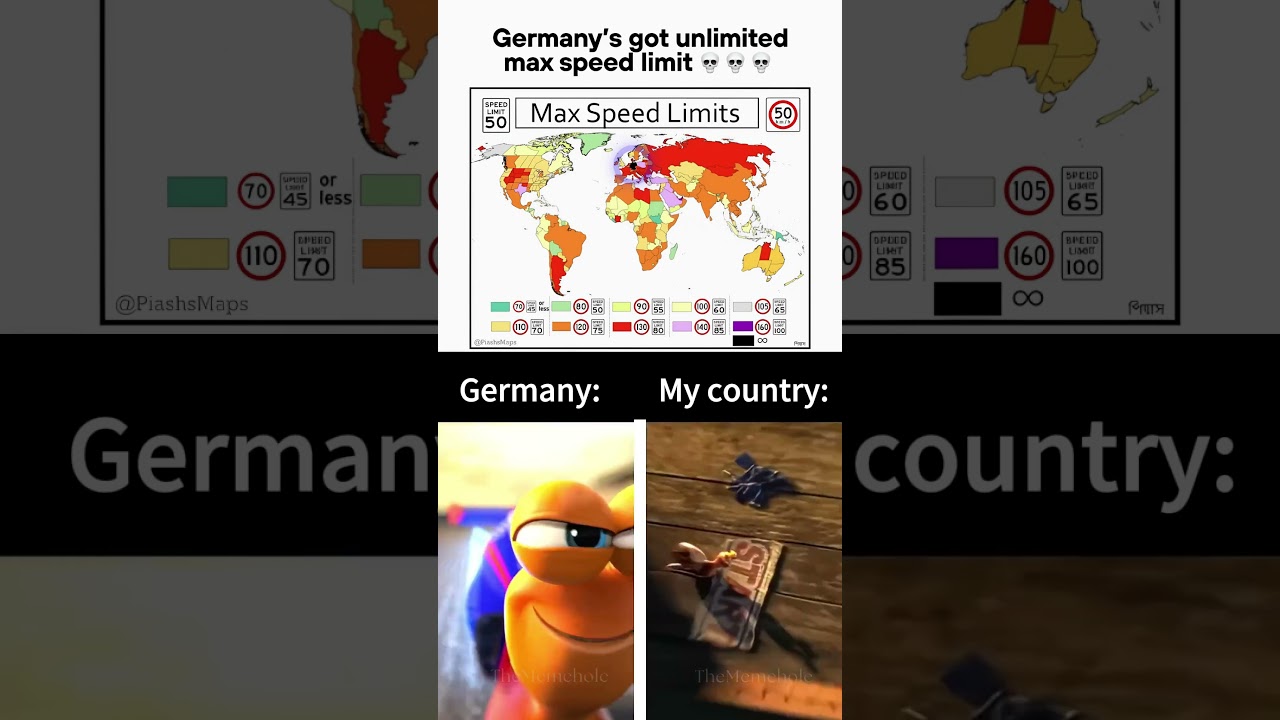Germany lets you go full Fast & Furious 😭