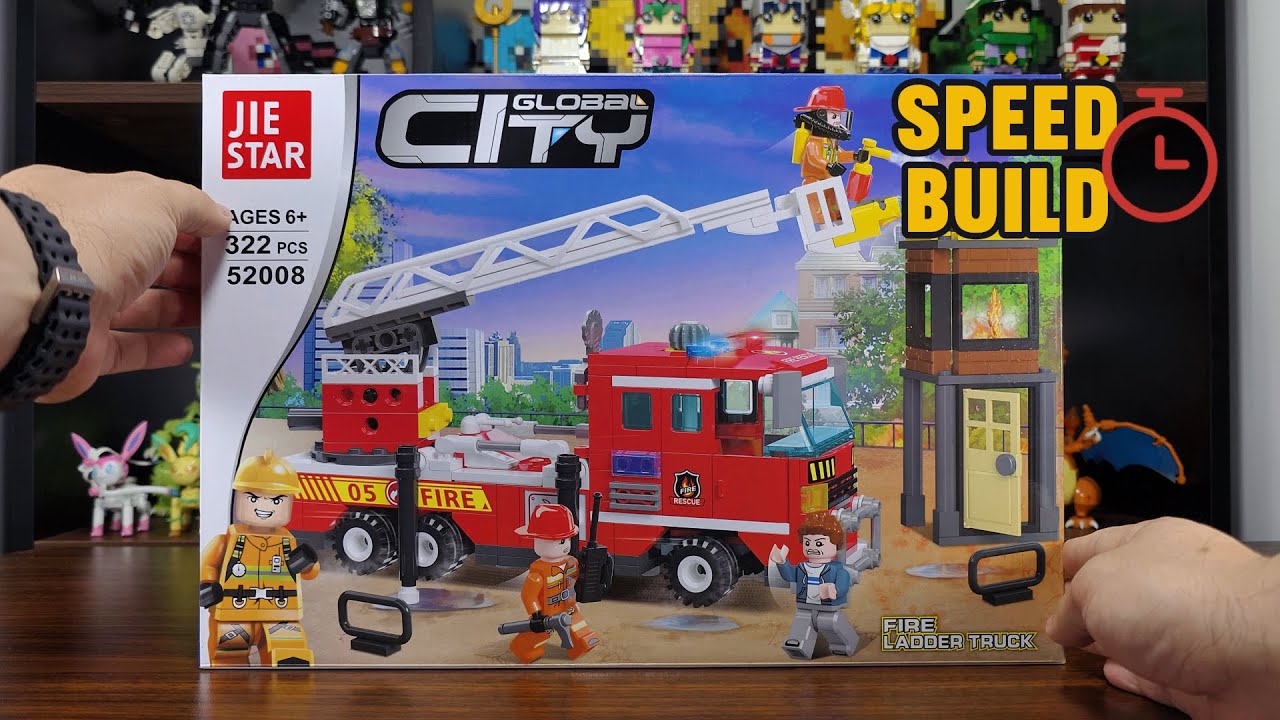 Постройка поддельной пожарной лестницы LEGO (и она на самом деле хороша!)