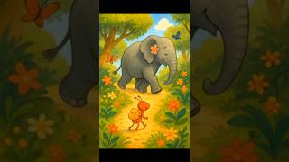 The elephant and ant story #ai #viralvideo #aivideo #ant #elephant #viralshorts #trendingshorts News