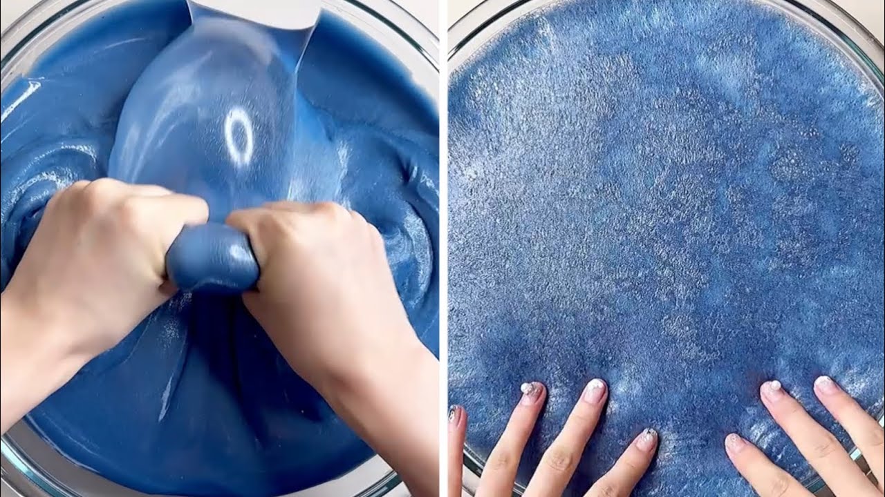 Slow Slime Most Relaxing and Satisfying Slime Videos #583 //Fast Version ...