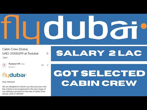 Got selected in Fly Dubai | Last round | Cabin crew | Fly Dubai