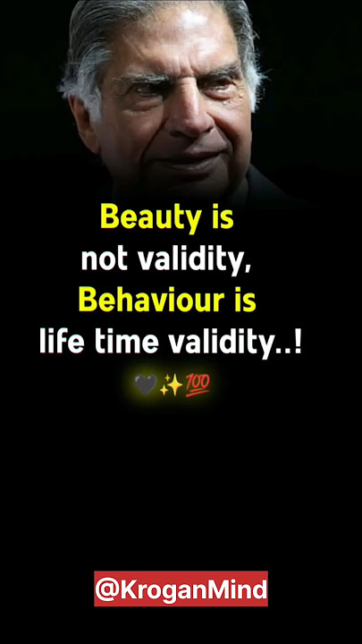 The Ratan Tata Quote You NEED to Hear... #quote #yourself #motivation