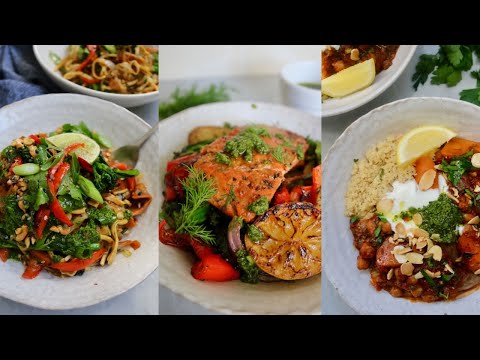 Incredible DELICIOUS Fall Recipes // Fish + Plant-Based Options