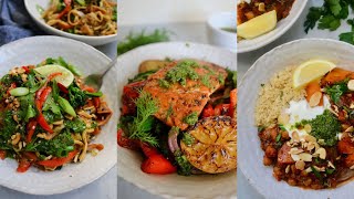 Incredible DELICIOUS Fall Recipes // Fish + PlantBased Options