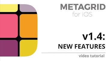 Metagrid Classic 1.4: New Features