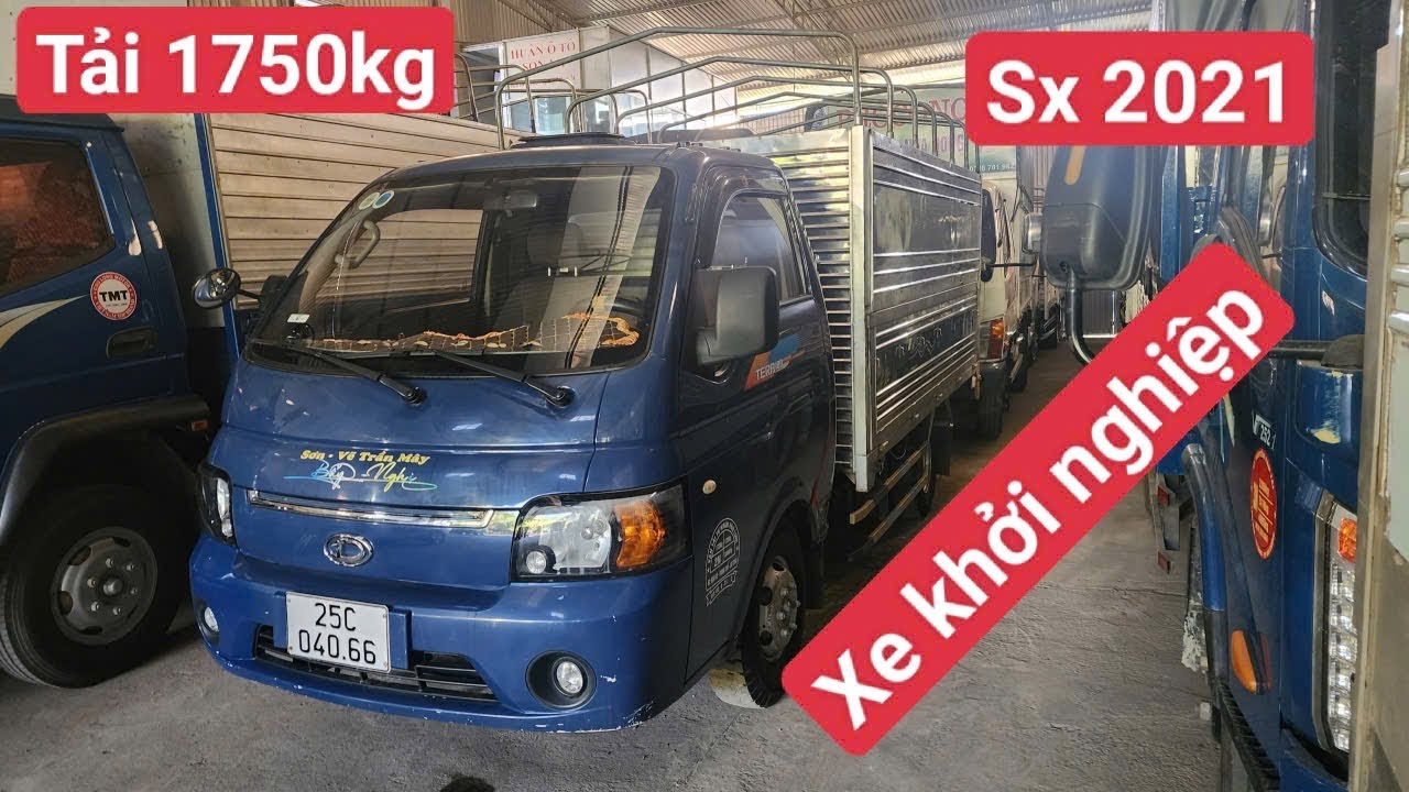 TERACO 180 TẢI 1750KG SX2021 Xe còn zin sơn zin máy Zin BG 185T máy gầm tốt  0986844367-0986700999 