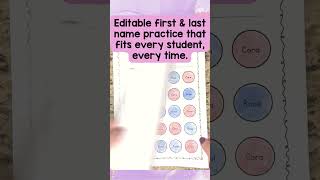 Editable Name Tracing Worksheets Type a Name Print in Seconds Preschool Kindergarten