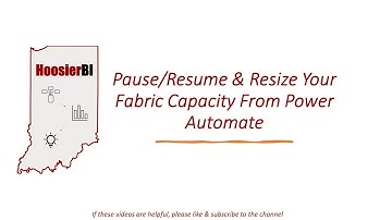 Pause, Resume, and/or Resize Your Fabric F SKU Capacity With a Flow