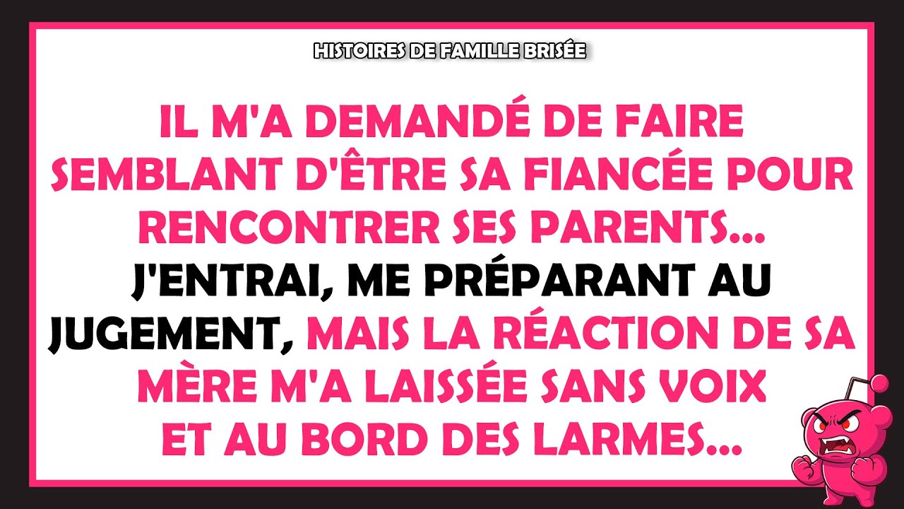 Une petite demande – Fais semblant d'être sa fiancée – Mais la fin m'a fait pleurer…
