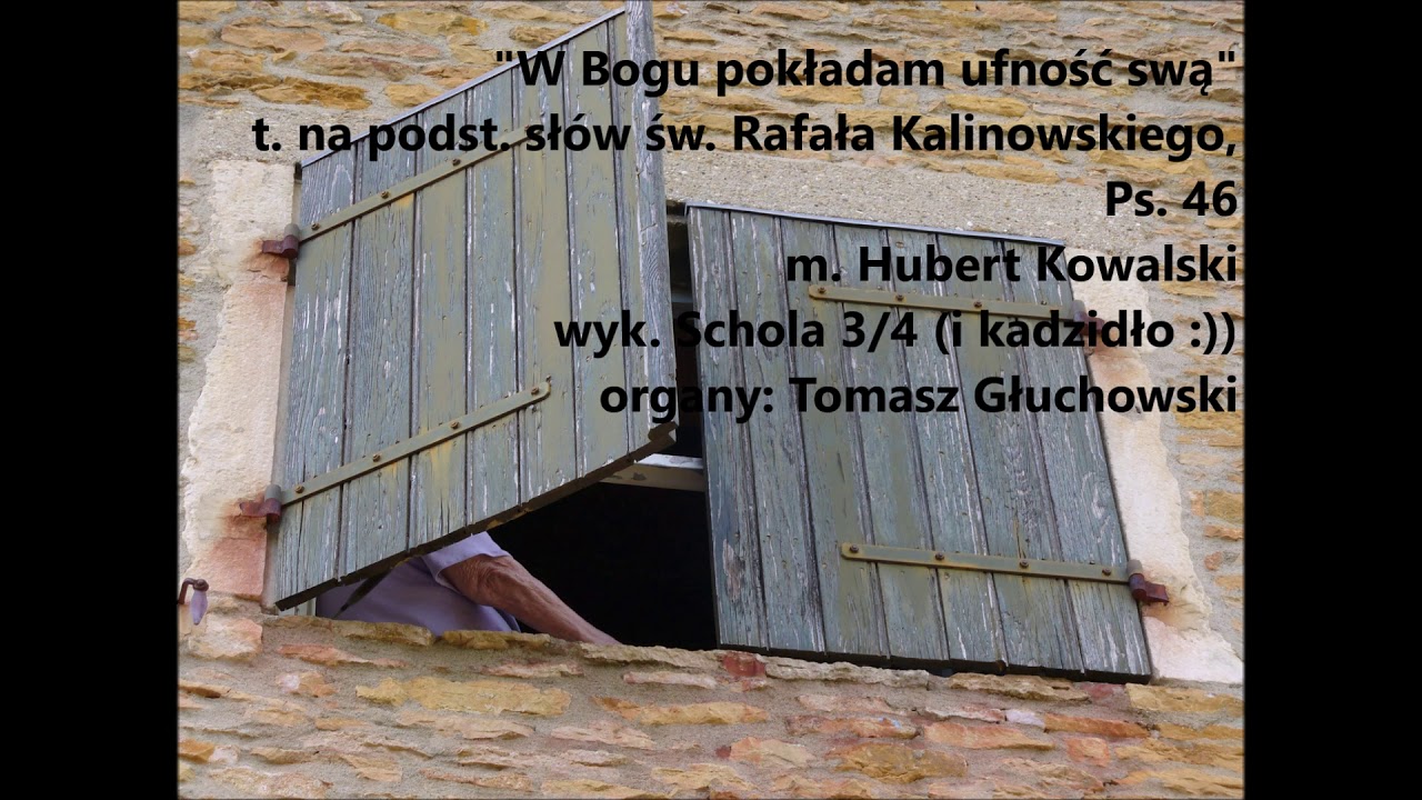 Pokładam W Panu Ufność Mą Tekst