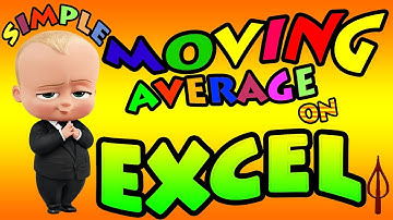 How to calculate Simple Moving Average in Excel in 30 seconds | Free Excel Tutorial in HIndi