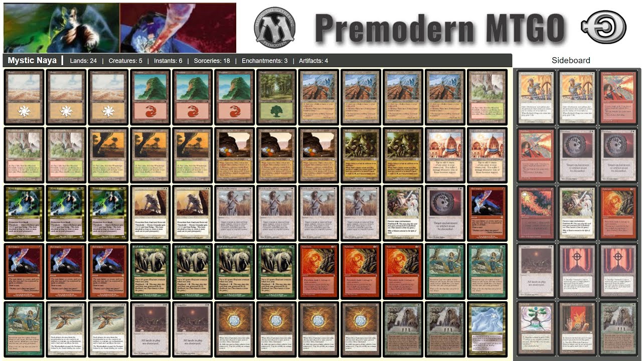 Premodern Test - Mystic Naya vs Stiflenought UWB