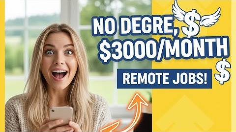 Top 10 best betaalde banen op afstand in 2025 (geen diploma vereist)