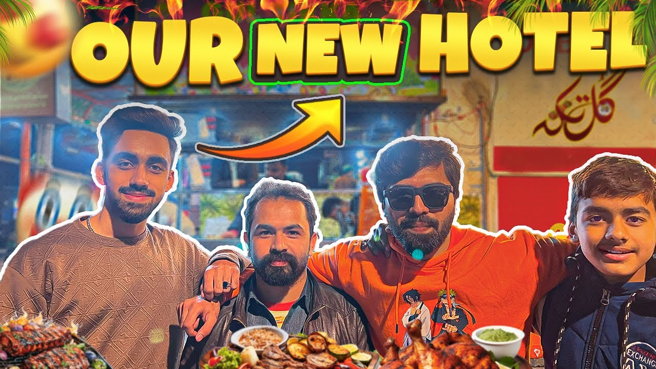 Our New FAST-FOOD HOTEL 😍 | GUL TIKKA & ROLL SHOP 😋 | ASIM SAQLAIN VLOGS