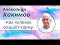 Как человек создаёт карму. - Александр Хакимов.