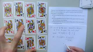 Celebrity EXAMPLE: Conditional probabilities with cards Net Worth