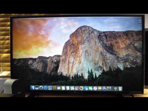 Mac Mini newest model & LG 43UH6100 (43UH610A) TV 4K 60Hz with FCP