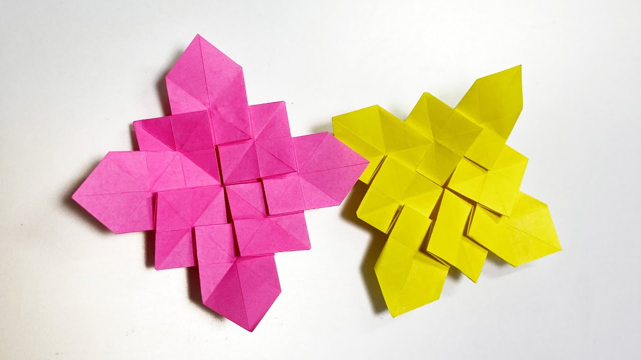 Origami model - YouTube
