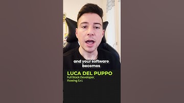 Top skill for a software developer? - Luca Del Puppo
