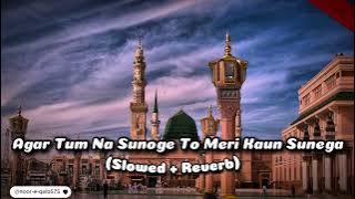 Agar Tum Na Sunoge To Meri Kaun Sunega || #naat 😇 PRESENTED BY @noor-e-qalb-575