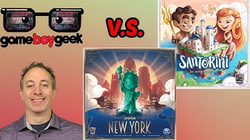 Santorini V.S. Santorini New York with the Game Boy Geek