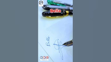 Beautiful Signature Bella #cppsign #style #viral #sign #short #couplespanipuri