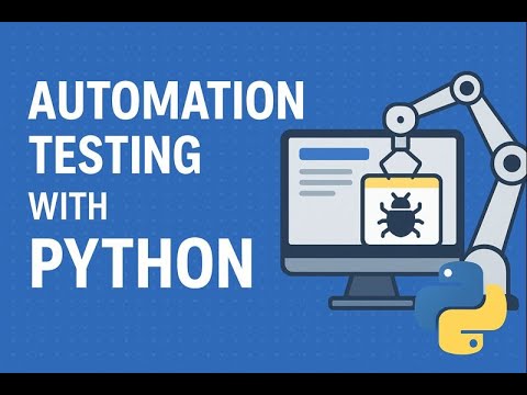 Automation Testing with Python Industry Oriented Training Program - YouTube