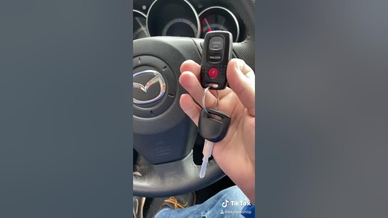 How to program a Mazda remote without having to go to the dealer. YouTube