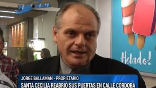 Santa Cecilia reabrió sus puertas en el tradicional local de calle Córdoba