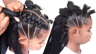 Quick And Beautiful Two Braid Hairstyles Under 20 Mins  / give it a try