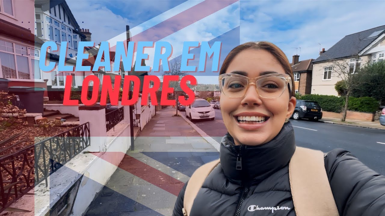 Rotina de uma CLEANER Brasileira em LONDRES. Demorei mais de 3 HORAS pra chegar em casa.