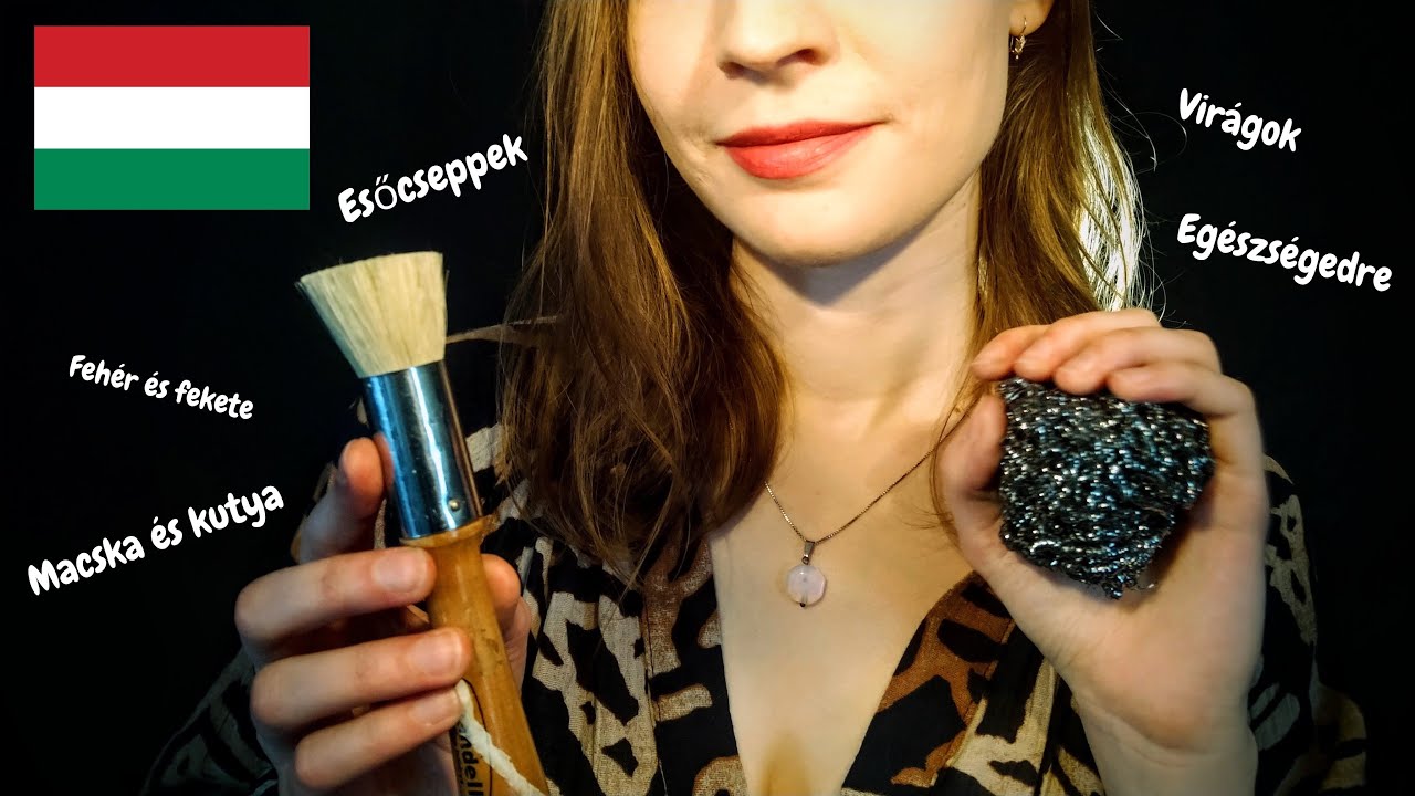 Russian girl, Hungarian trigger words [ASMR] Trigger Words, gentle whispers, soft spoken)