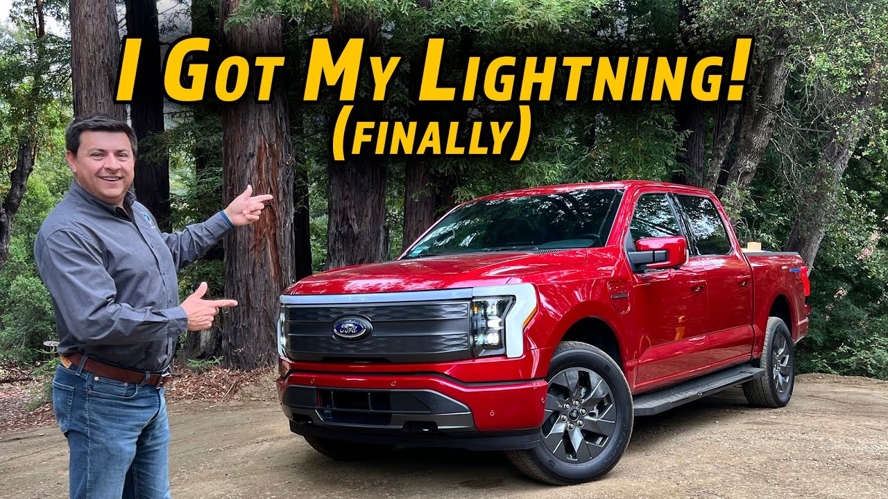 My 2022 Ford F-150 Lightning Finally Arrived - Here's What I Got!