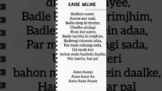 Kaise Mujhe song lyrics|| Ghajini #shortsfeed #ghajini  #music #lyrics #songlyrics #shorts #yt