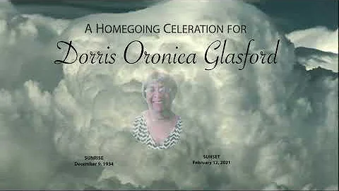 Homegoing Celebration for Dorris Oronica Glasford