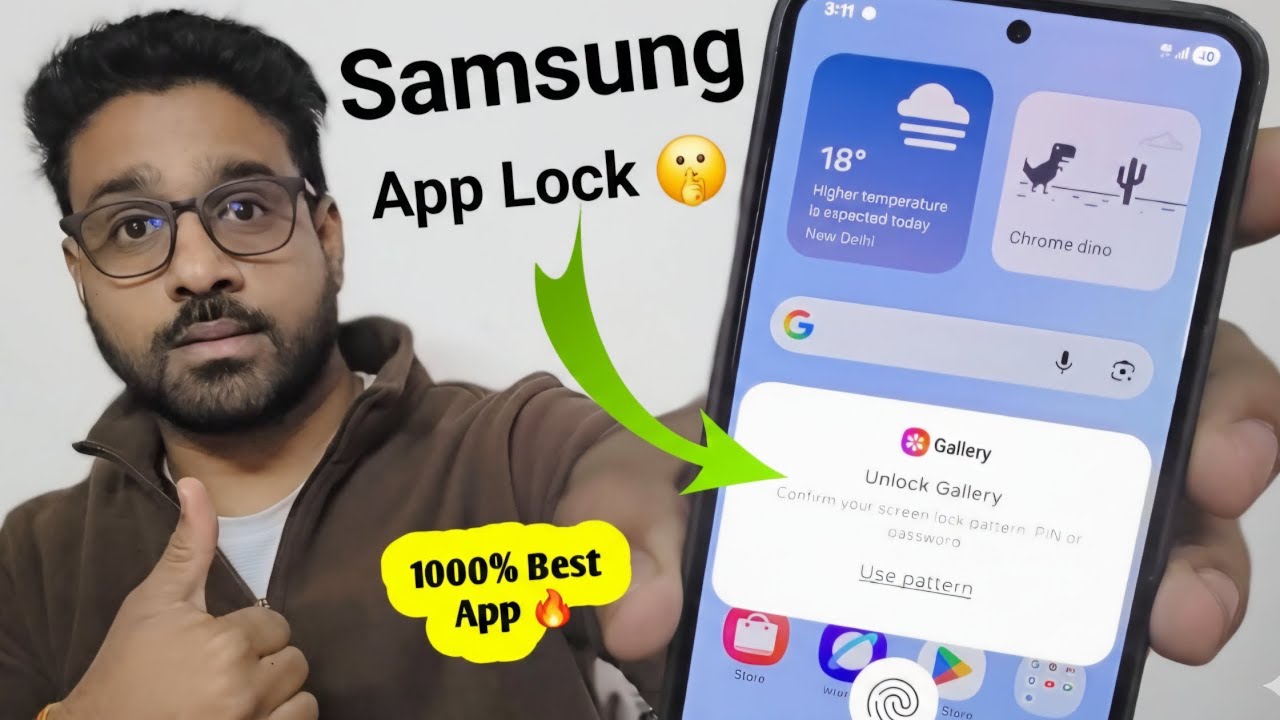 Best App for lock App in samsung | Samsung App Lock Settings | How to lock app on Samsung