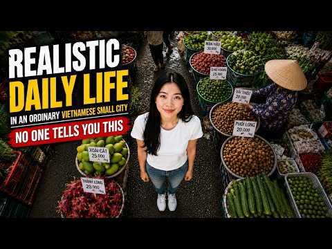 Realistic Daily Life in an Ordinary Vietnamese Small City (No One Tells You This)