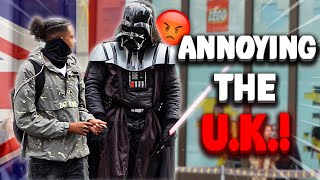 TESTING How AGGRESSIVE The U.K. Can Get! 🇬🇧 TROLLING PUBLIC