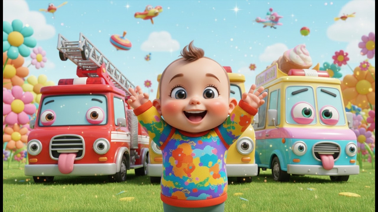 Азбука Транспорта 🚗🚲✈️ | Учим буквы и виды машин | Развивающий мультфильм