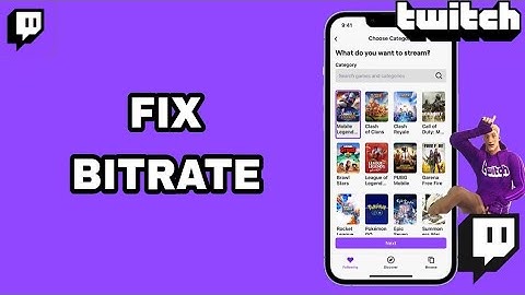 How To Fix And Solve Bitrate On Twitch App | Final Solution